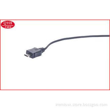Black Micro To USB retractable computer cables 3.5mm USB Pl